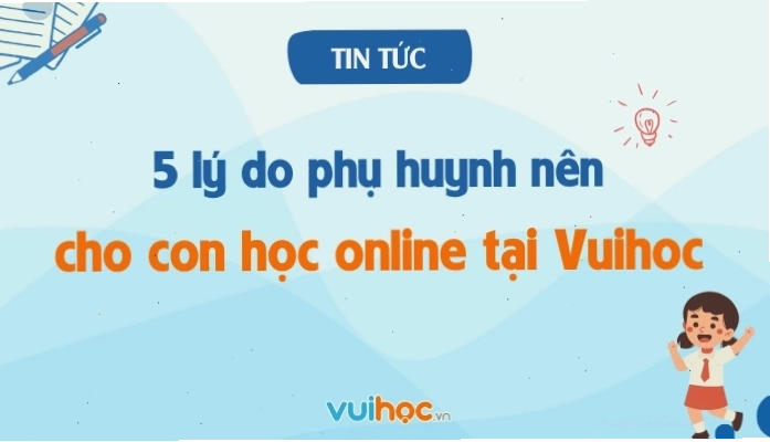Lợi ích học online tại Vuihoc