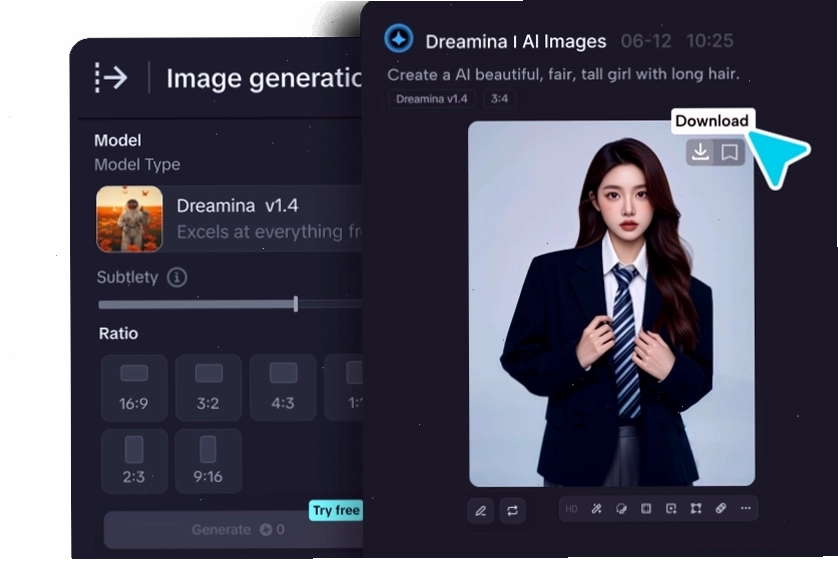 Mẫu ảnh AI ấn tượng