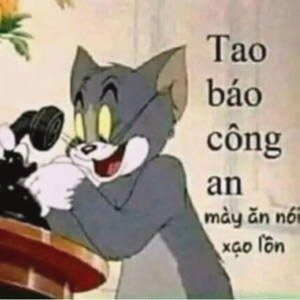 Meme báo công an hài hước