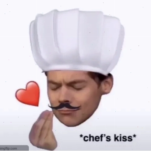 Meme hôn siêu dễ thương