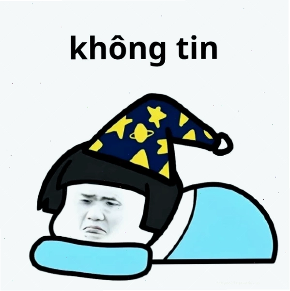 Meme không tin thể hiện sự nghi ngờ với biểu cảm khuôn mặt