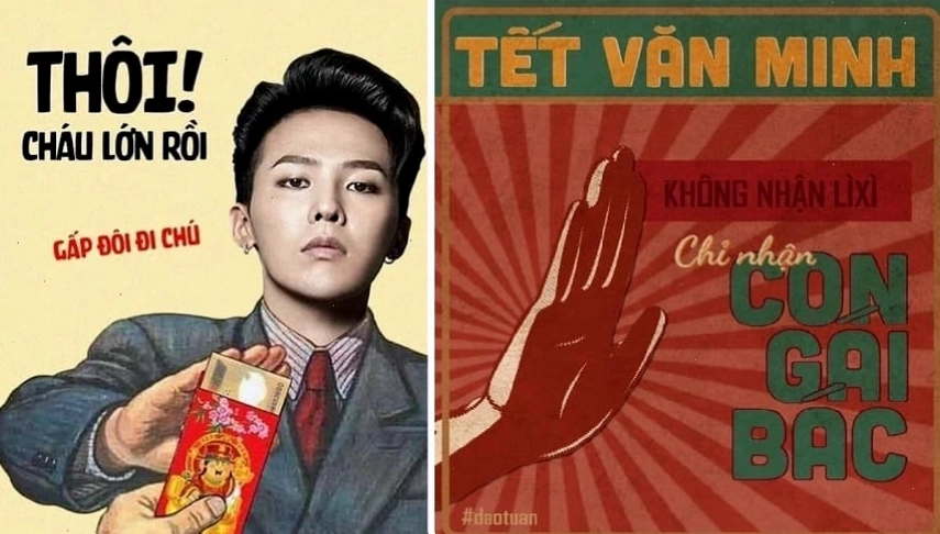 Meme thể hiện những mong ước nhỏ nhoi trong dịp Tết
