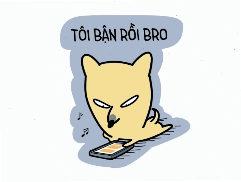 Meme “Tôi bận rồi bro”