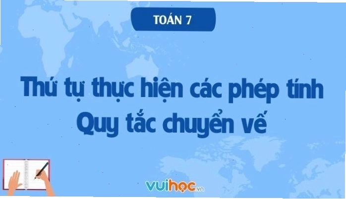 Minh họa các bước thực hiện phép tính có dấu ngoặc