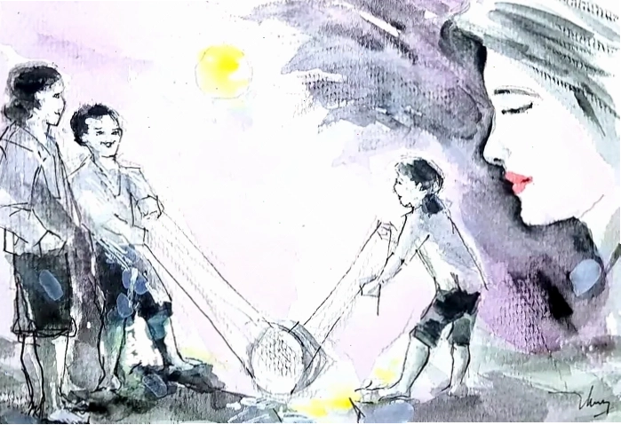 Mơ thấy mình đi gặt lúa trên cánh đồng lúa chín vàng
