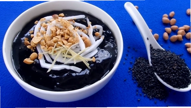 Món chè mè đen được cho là giúp mẹ bầu dễ sinh