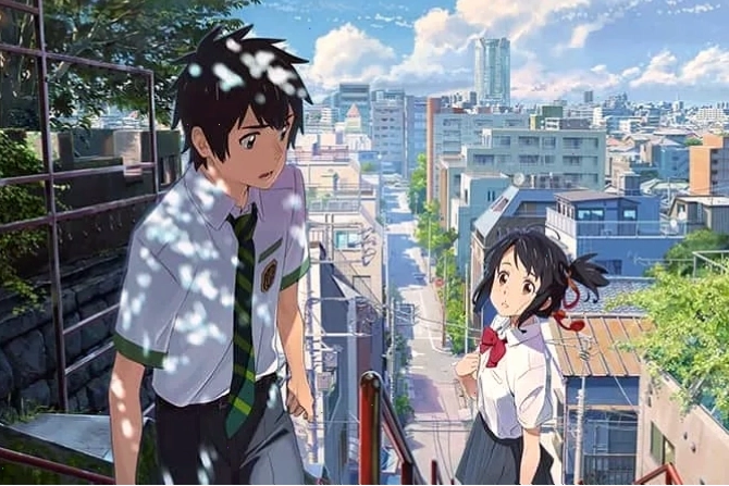 Một cảnh trong bộ anime ngắn