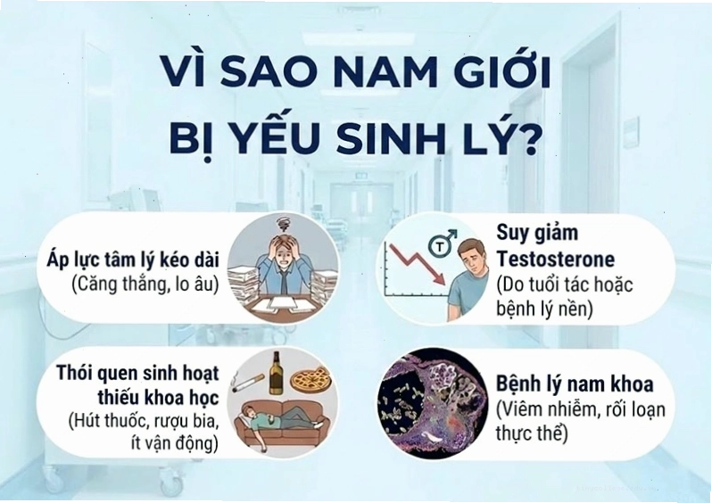 Nam giới đang tìm kiếm giải pháp cải thiện yếu sinh lý nam