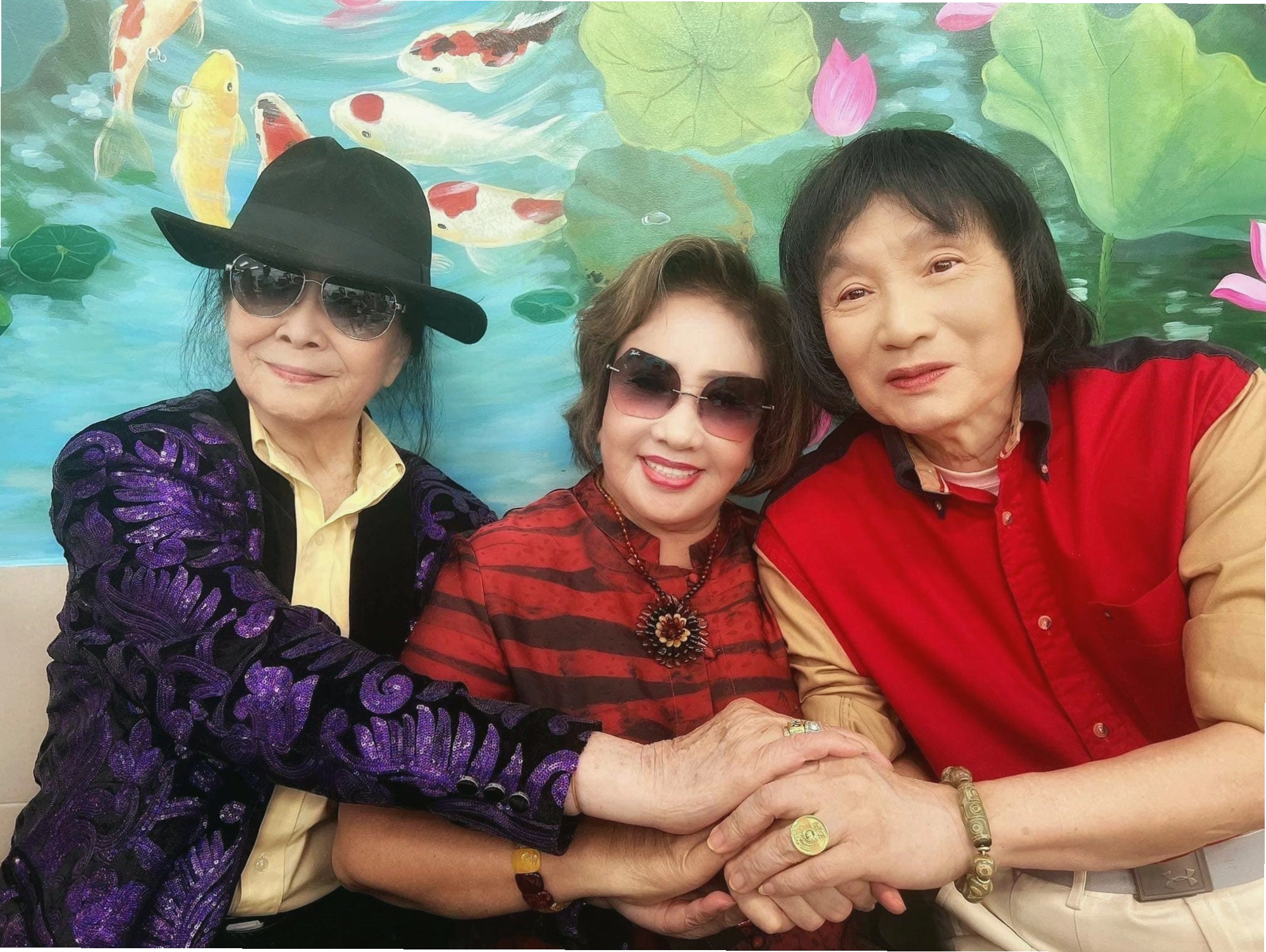 Nghệ sĩ Minh Cảnh, Lệ Thủy và Minh Vương hội ngộ trên sân khấu