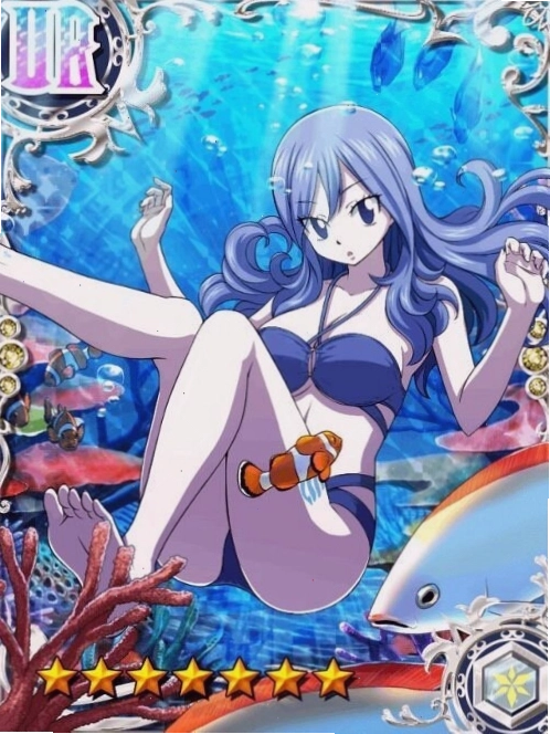 Nhân vật anime trong trang phục đi biển