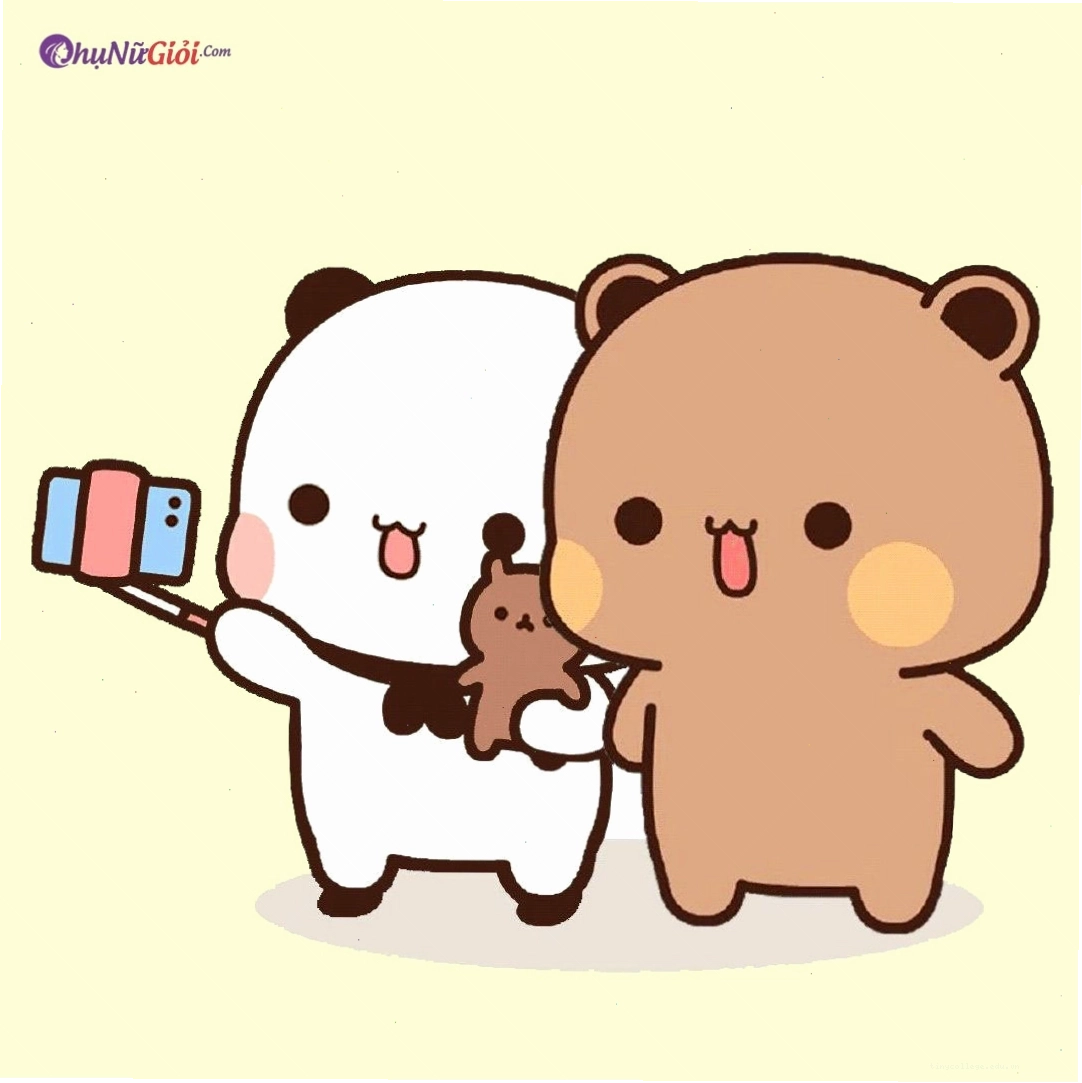 Nhân vật chibi đáng yêu với các phụ kiện ngộ nghĩnh