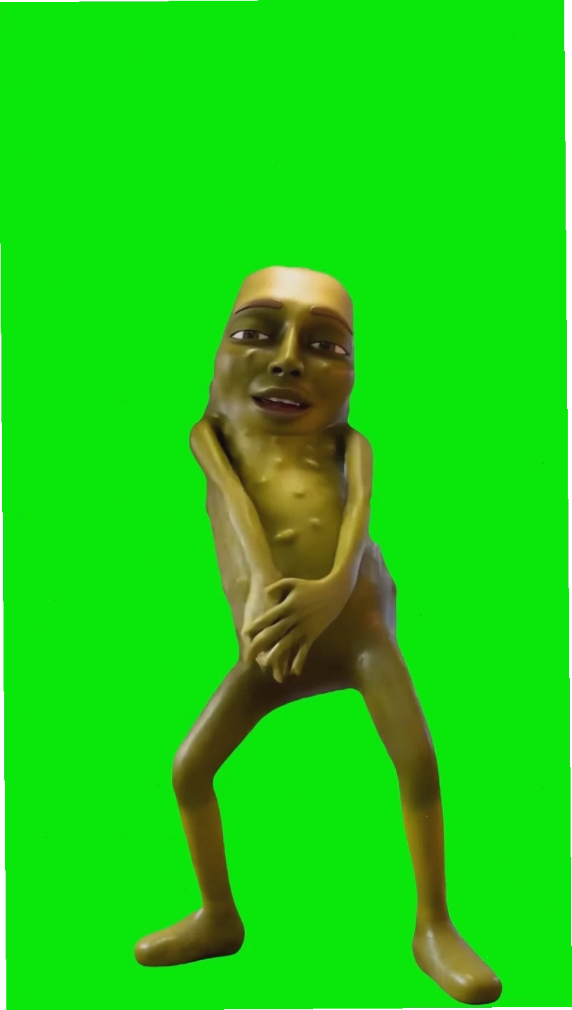 Pickle Tung Tung Tung Sahur meme - Rolex by Ayo and Teo (Green Screen)