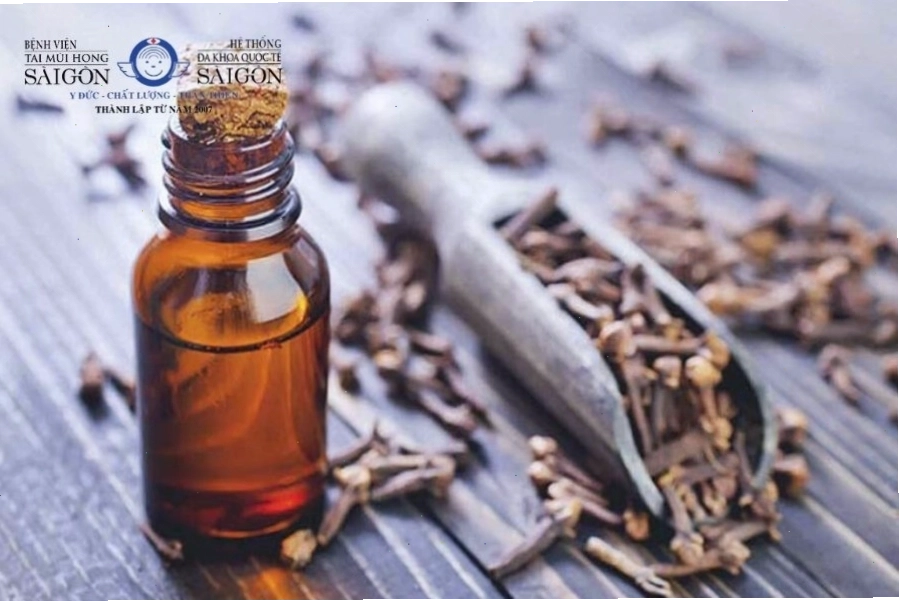 Tinh dầu đinh hương giúp giảm đau răng nhanh chóng nhờ Eugenol