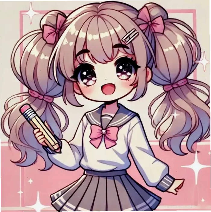 Tổng hợp hình chibi học sinh cấp 2 đáng yêu nhiều kiểu