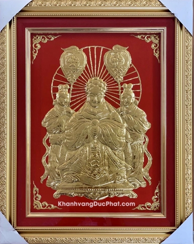 Tranh thờ mẹ Cửu Thiên Huyền Nữ