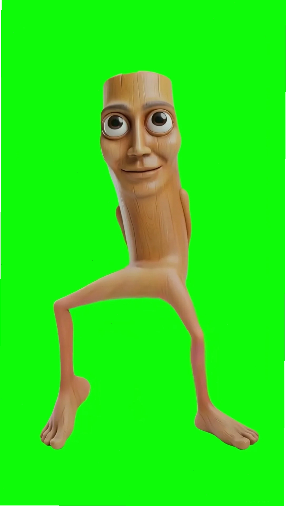 Tung Tung Tung Sahur Hip Dance No Guidance Song meme - Green Screen