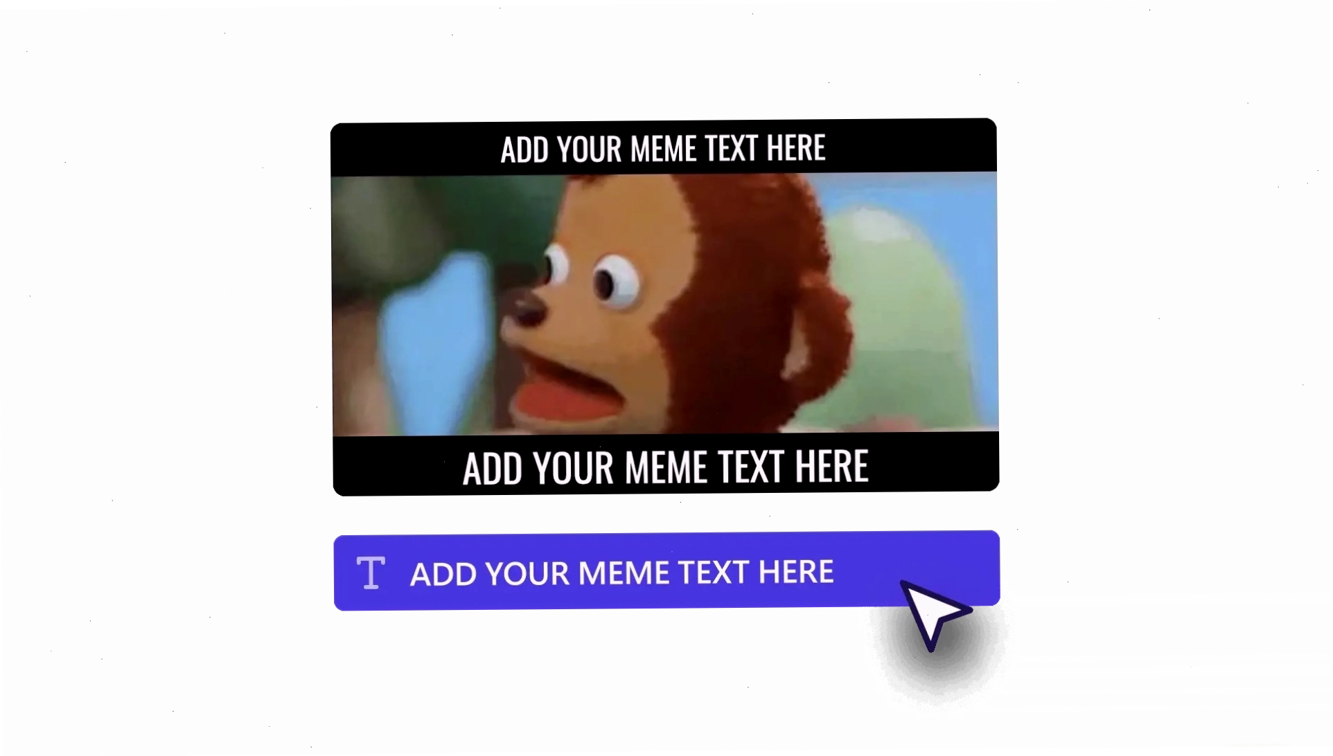 Tùy chỉnh văn bản trong mẫu video meme trên Clipchamp