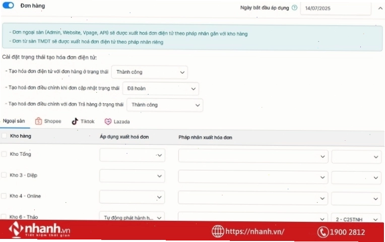 Xuất hóa đơn điện tử tự động giúp tăng tính chuyên nghiệp cho hoạt động kinh doanh online