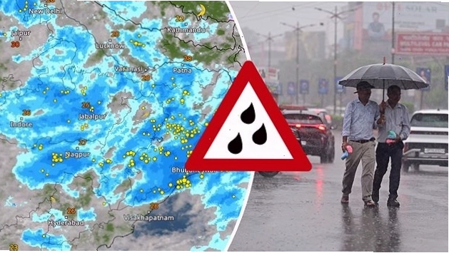 Real time satellite view of weather in Tamil Nadu