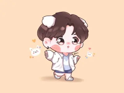 Bộ sưu tập ảnh chibi cute dễ thương khiến bạn tan chảy