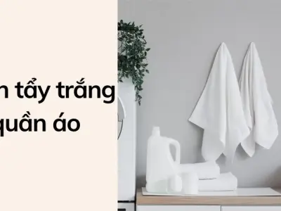 Cách tẩy trắng quần áo dính bẩn lâu ngày cực hiệu quả