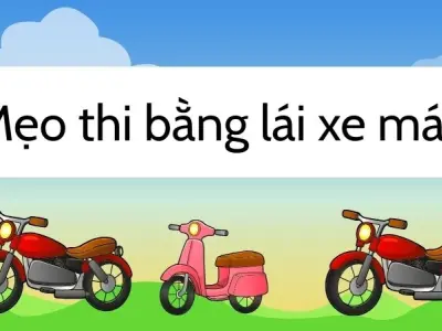 Mẹo thi bằng lái xe máy giúp xử lý lỗi phổ biến nhanh