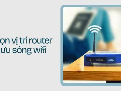 Chọn vị trí đặt router để sóng Wi-Fi phủ khắp mọi góc nhà