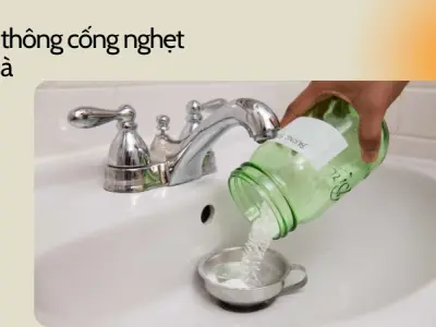 Bí quyết thông cống nghẹt tại nhà nhanh chóng và triệt để