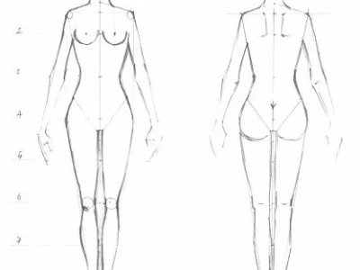 Bí quyết vẽ dáng người anime nữ đứng thẳng chuẩn từng centimet