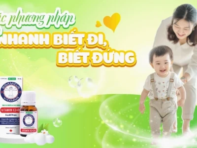 Mẹo giúp bé nhanh biết đi và phát triển toàn diện