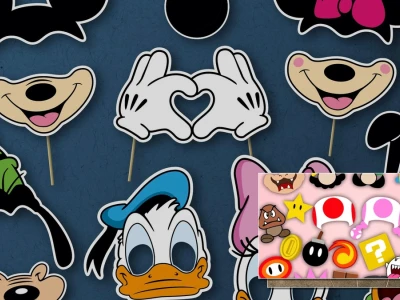 Trào lưu sử dụng animated character photo booth props bùng nổ năm 2026